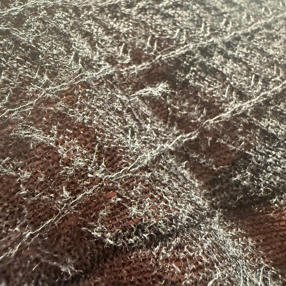 Women's L Banana Republic Knit Thermal Long Sleeve Top Scoop Neck - Picture 7 of 7